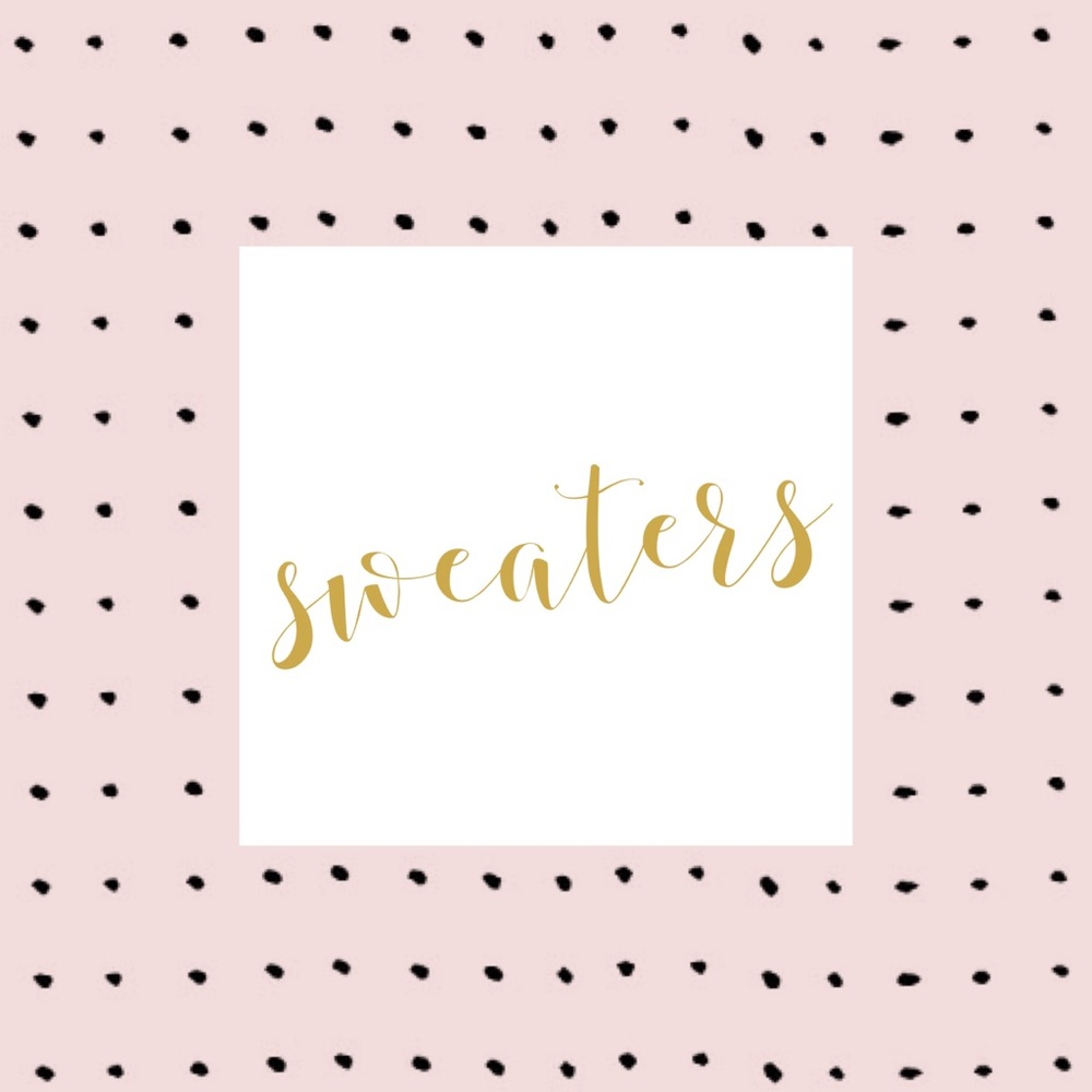 ~sweaters sections~